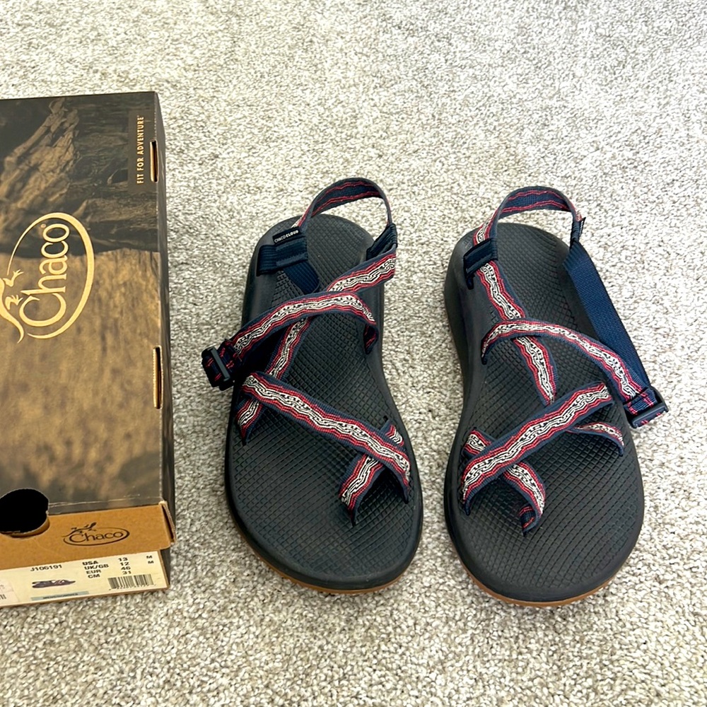 Men’s Chaco ZCloud2 Tri Navy Size 13